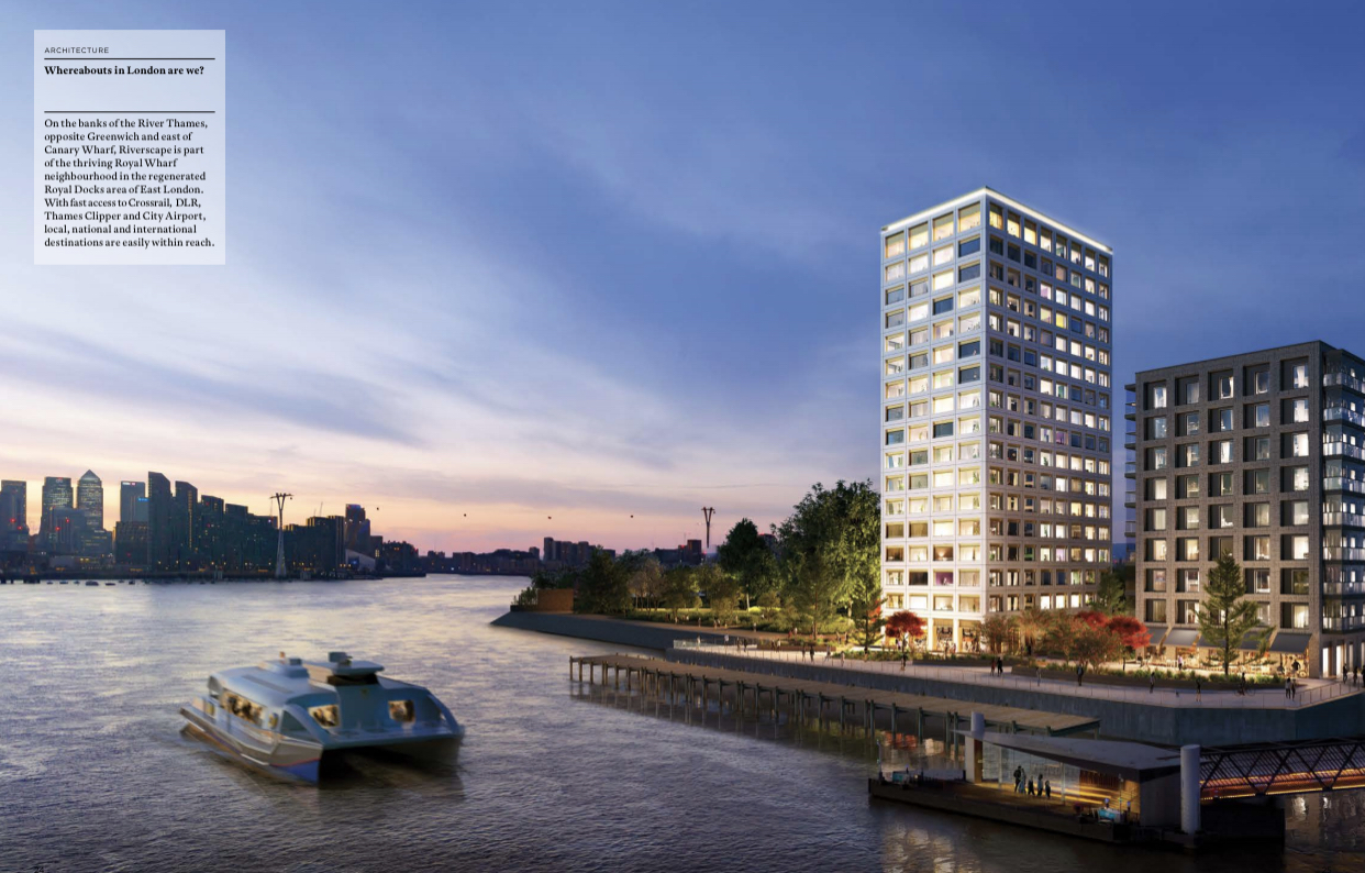 Riverscape (Zone 3 London) by Oxley